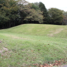 空堀と曲輪土塁