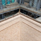 修理中の根本中堂