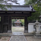 大手門を移築したとされる膳所神社表門