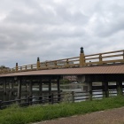 東岸から見る唐橋