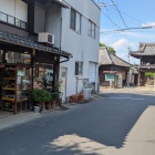 直角に曲がる旧東海道