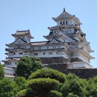 ⑩	西ノ丸より見上げた天守