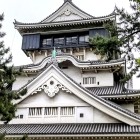 ①	小倉城天守