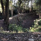 三日月形の三重堀