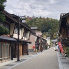 城下町からの遠景