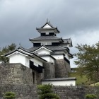 二の曲輪跡から三重櫓と前御門