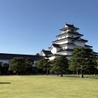 本丸より天守と走長屋