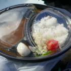 時間がないので屋台のカレー