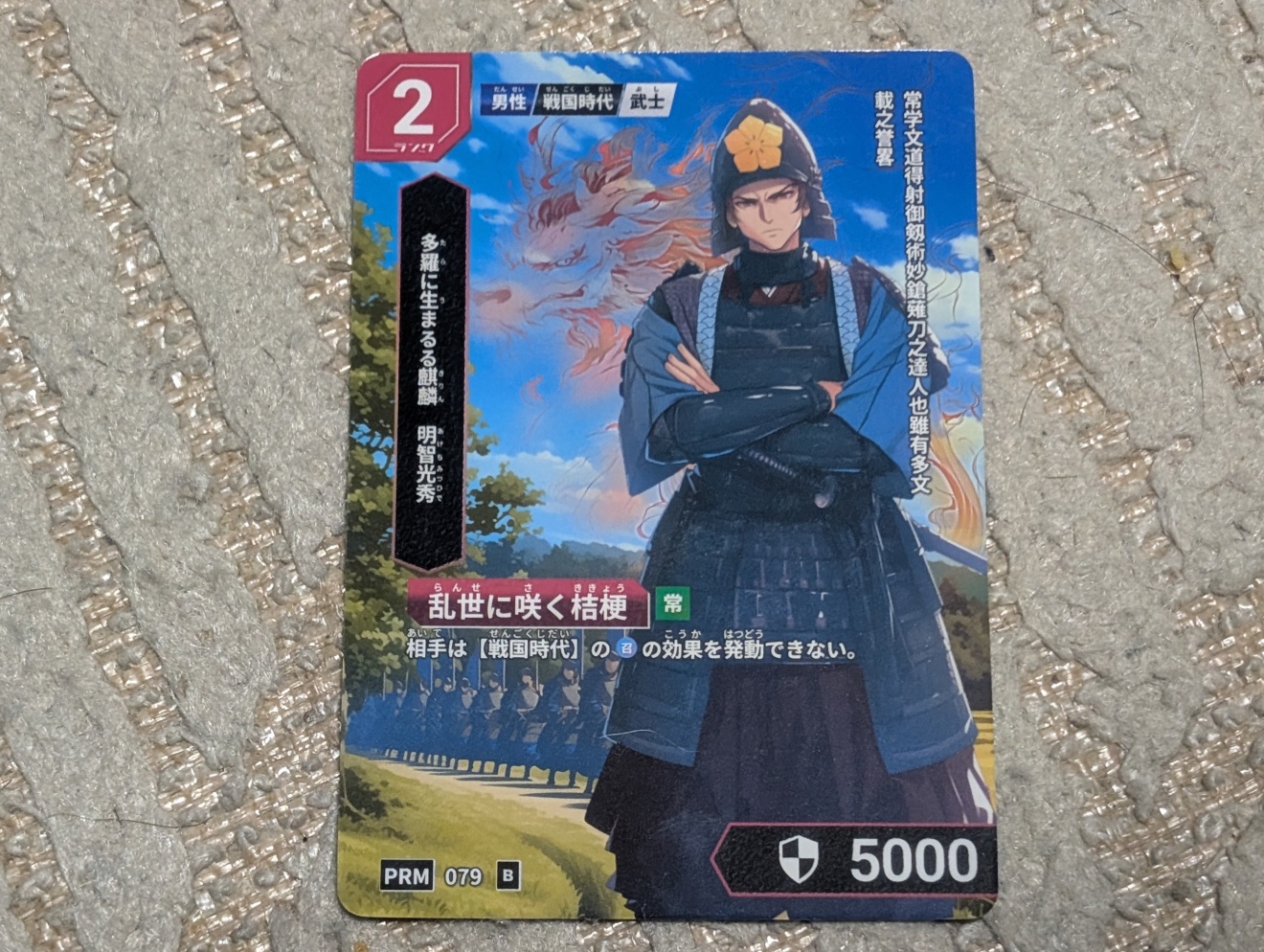 明智光秀　5000ですと？