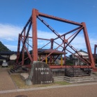 かつての橋脚の一部