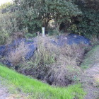 因幡屋敷跡の石柱