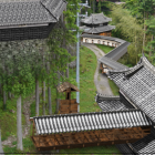 東曲輪から三の丸方面