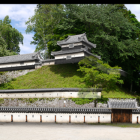 出丸から本丸を望む