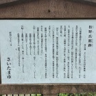 松野氏館跡パネル