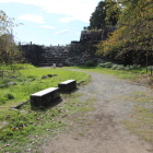 小・中天守台本丸より