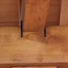 中ノ御門渡櫓門大梁桝形側丸三分割細工