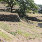 本丸櫓台西下辺りの石垣