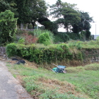 本丸南端二段石垣