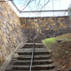 二の丸南西面石垣を下より