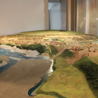 鉢形城立体模型ジオラマ全景