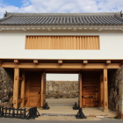 中ノ御門渡櫓門裏より