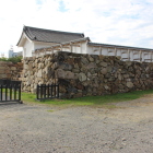 中ノ御門北東角裏側の白土塀狭間無し