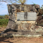 立派な原城跡碑、碑文