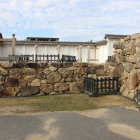 中ノ御門表門続き南白土塀狭間無し