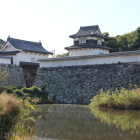 外濠越しに下之橋門と伝潮見櫓