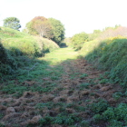 北の壕を東から西へ