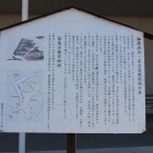 加藤清正名古屋城築城の残り石案内板