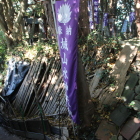 篠島城切岸土塁？