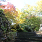 二の丸大手門跡を見上げる