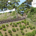 現在の車道土橋と入口