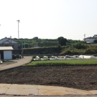 西方向から東空閑城跡を遠望する