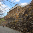 二の丸西面石垣北側