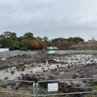 天守台調査現場