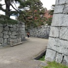 箕輪門内側の更に桝形