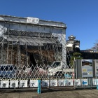 清水門再建工事中