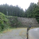 修復かなった本丸北西側石垣