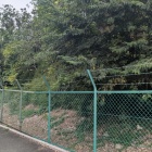 南殿北側の土塁