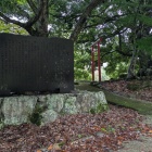 説明板になっている石碑