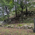 二の丸からの本丸石垣（スタンプ構図）