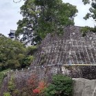 ⑥	飯田丸五階櫓は石垣工事完了