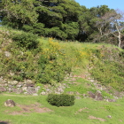 馬場跡下の石垣