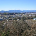 展望台から浅間山・妙義山方向