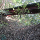 二番目の堀切を横から