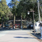 小幡八幡神社参道から
