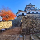 西の丸枡形虎口から見た天守