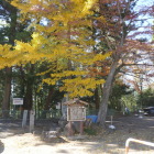 本丸跡の観耕亭碑